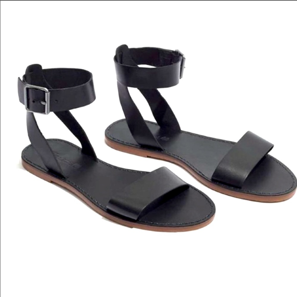 Madewell Boardwalk Ankle Strap Sandals